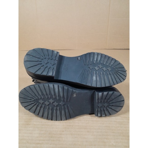 Louise Et Cie Sabri Rope  BlAck Leather Bootie Women Sz  7  M  Side Zip Boot - Picture 9 of 13